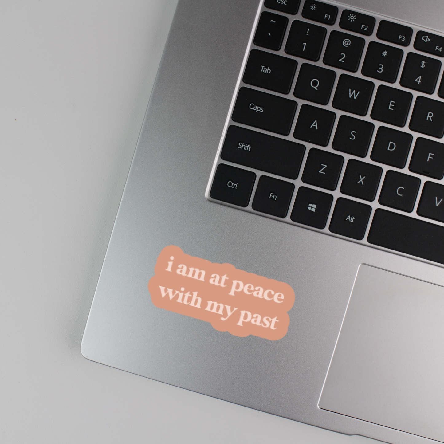 i am at peace with my past sticker