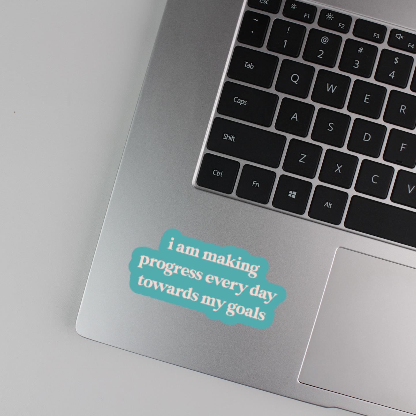 i am making progress every day towards my goals sticker