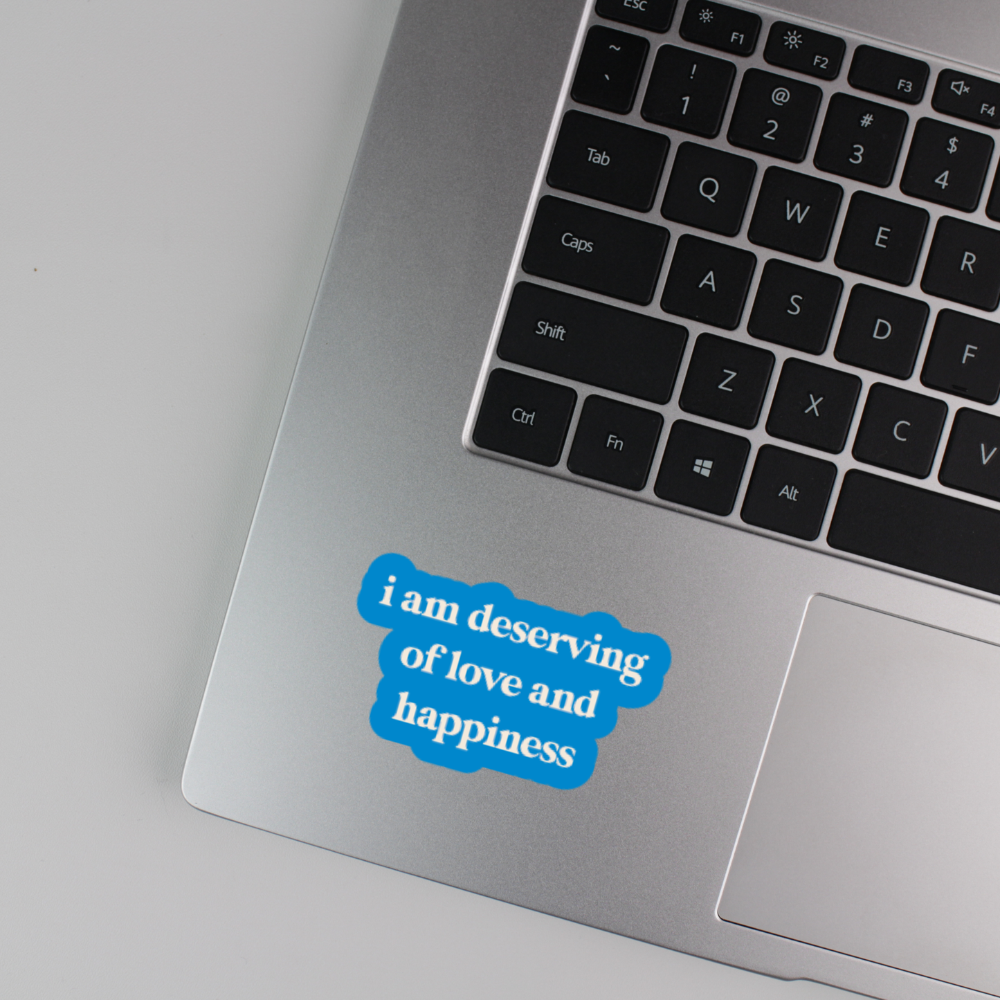 i am deserving of love and happiness sticker