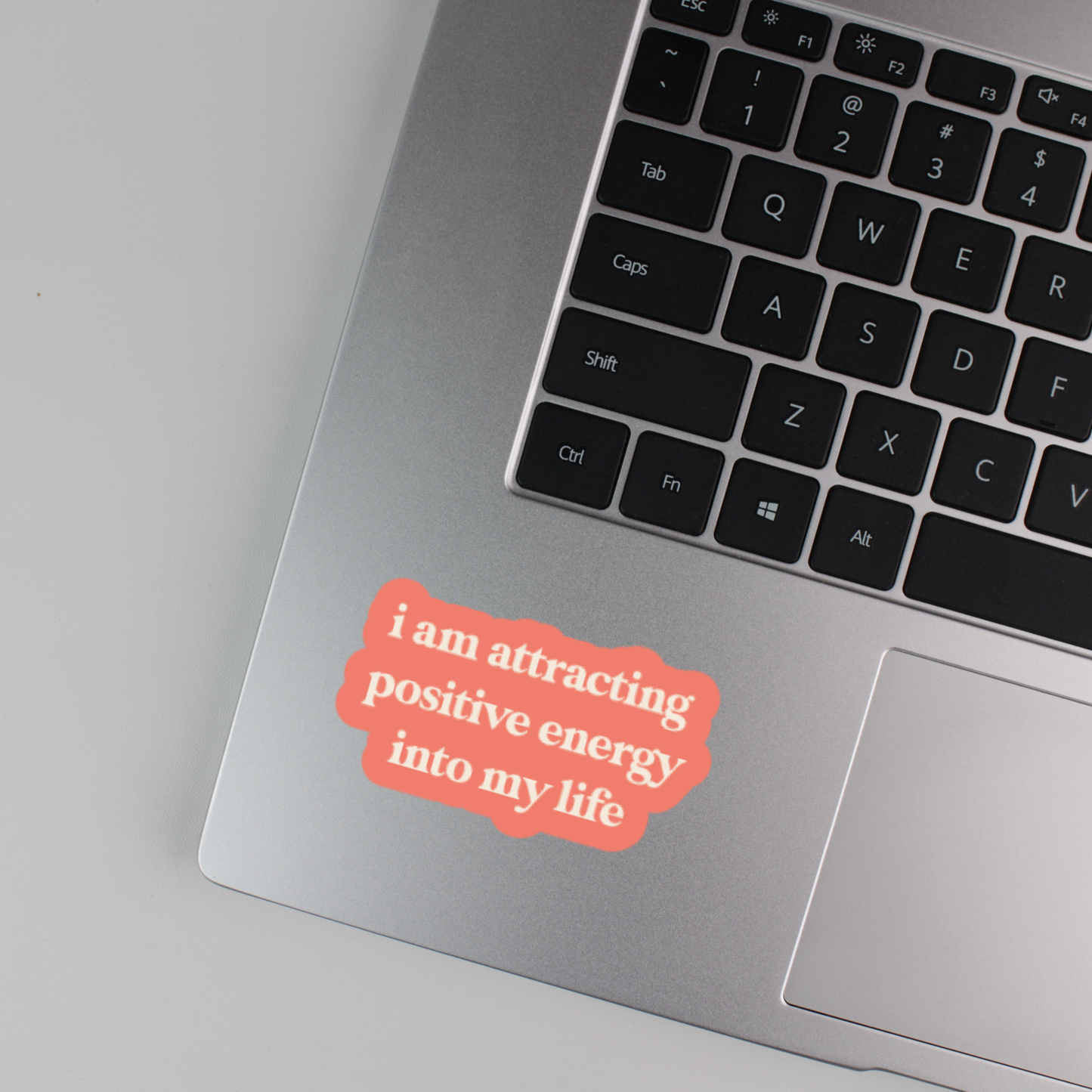 i am attracting positive energy into my life sticker