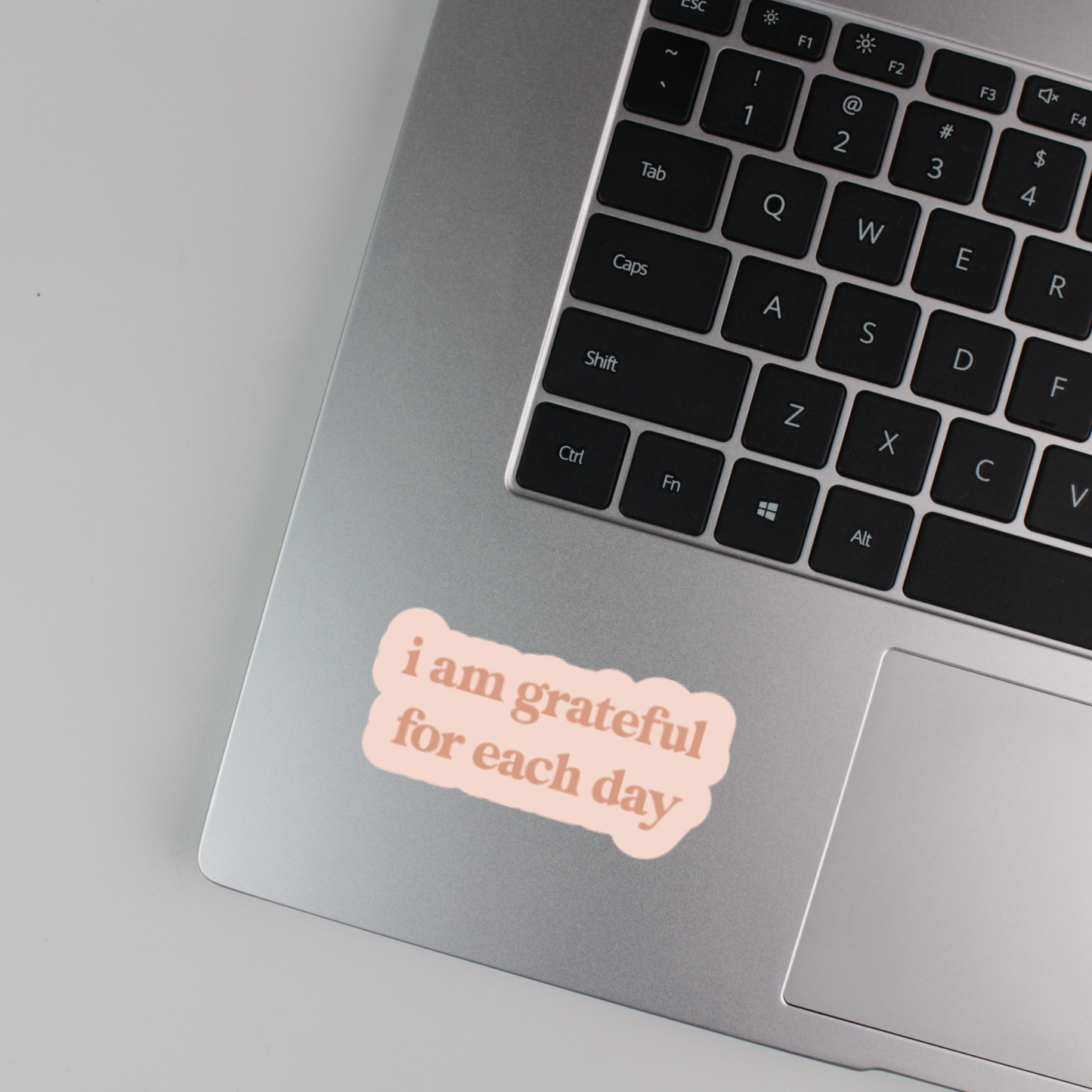 i am grateful for each day sticker