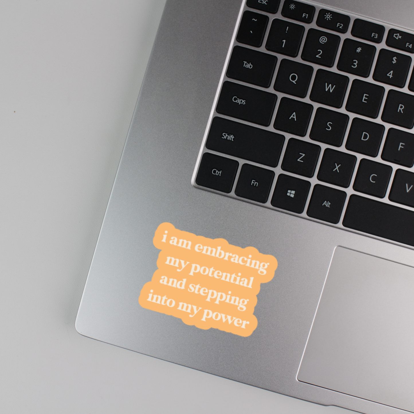 i am embracing my potential and stepping into my power sticker