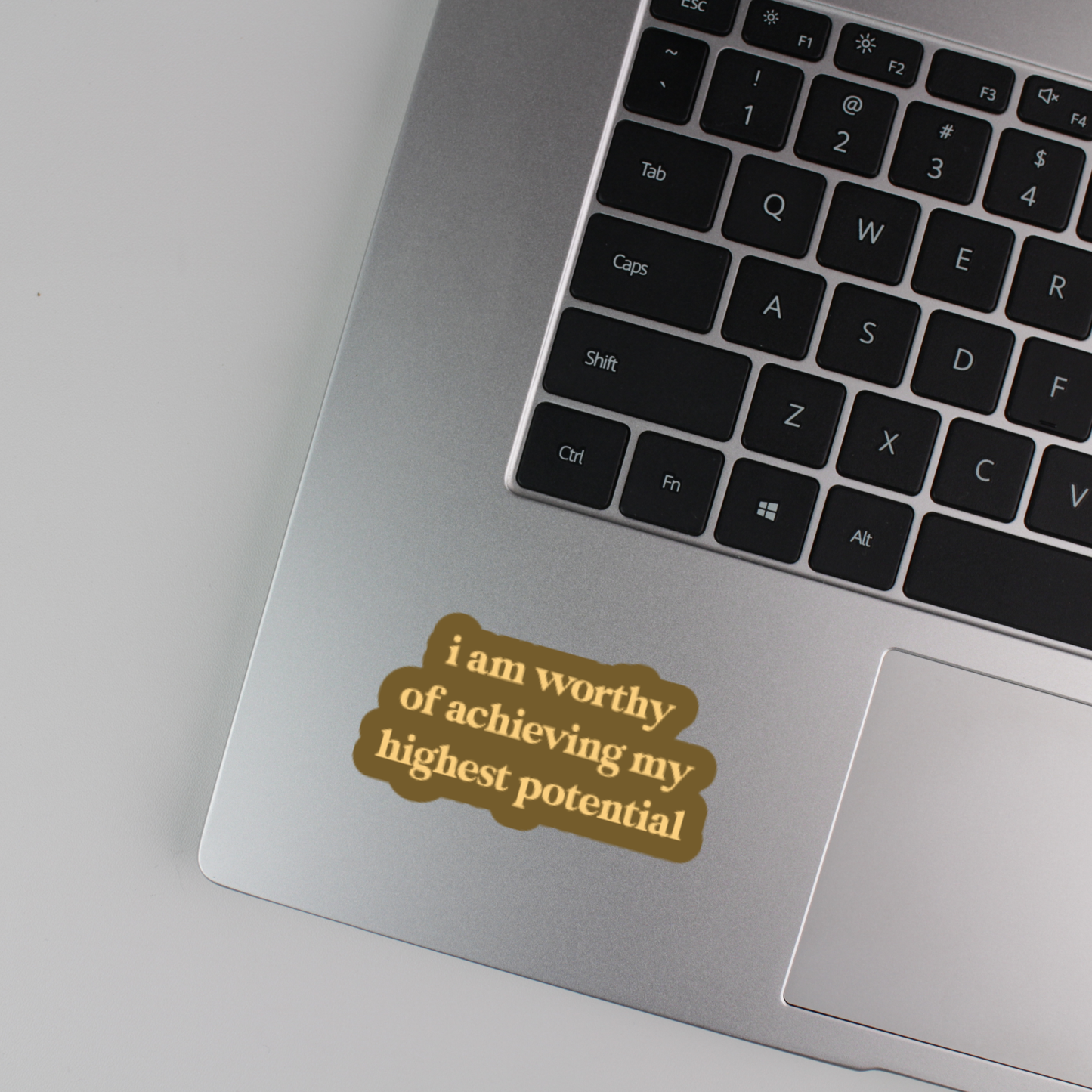 i am worthy of achieving my highest potential sticker
