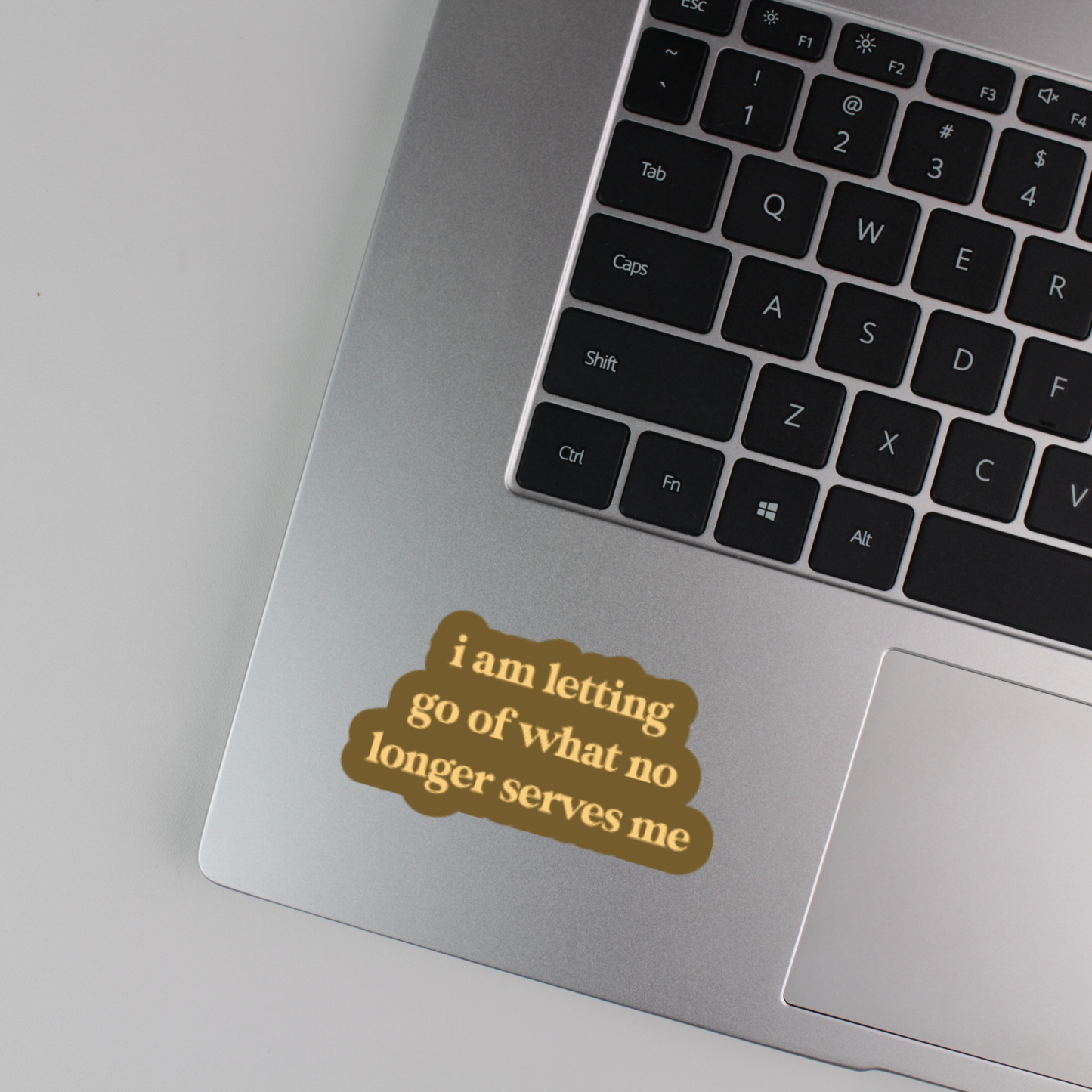 i am letting go of what no longer serves me sticker