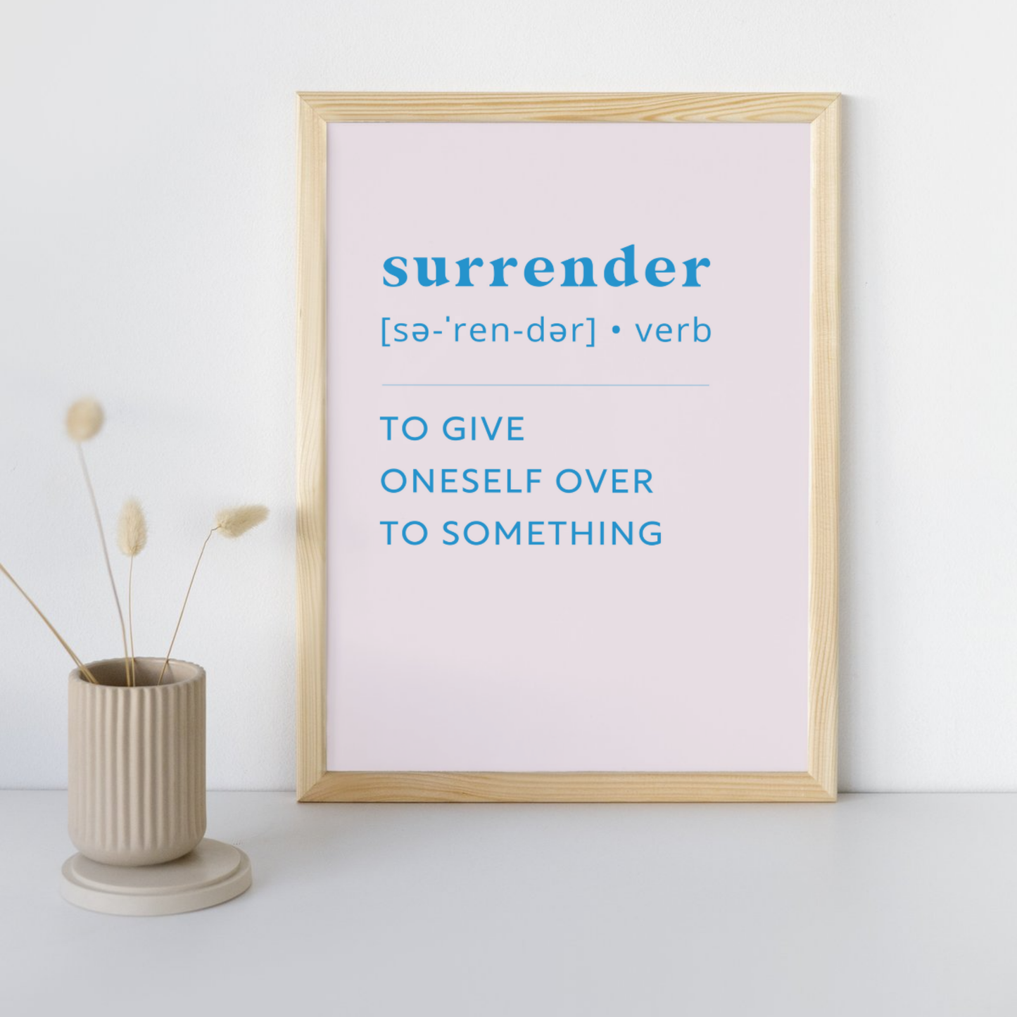 11x14 Poster Surrender