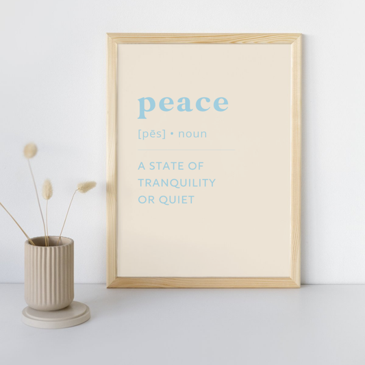 11x14 Poster Peace