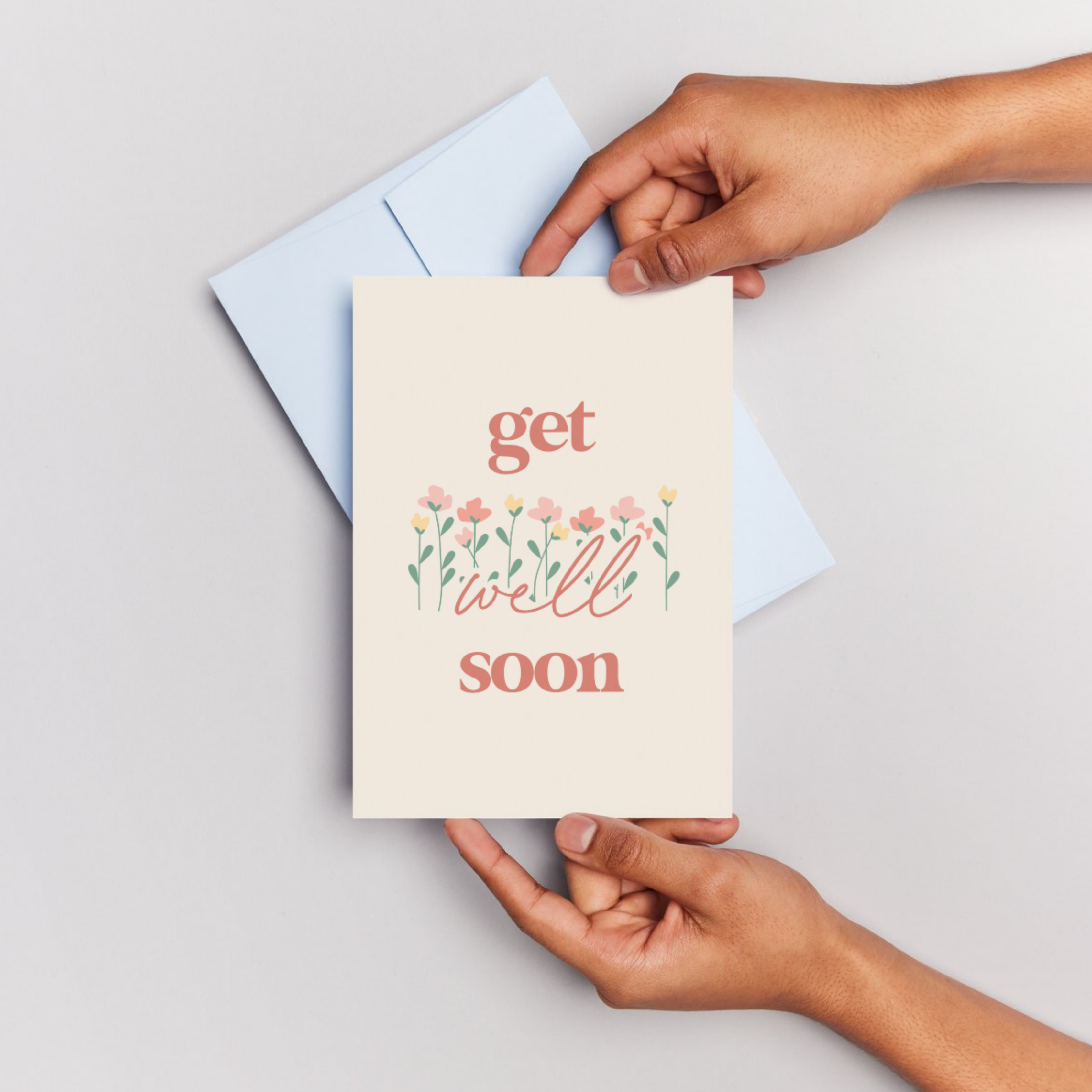 5x7 Card Get Well Soon – Mantras and Merch