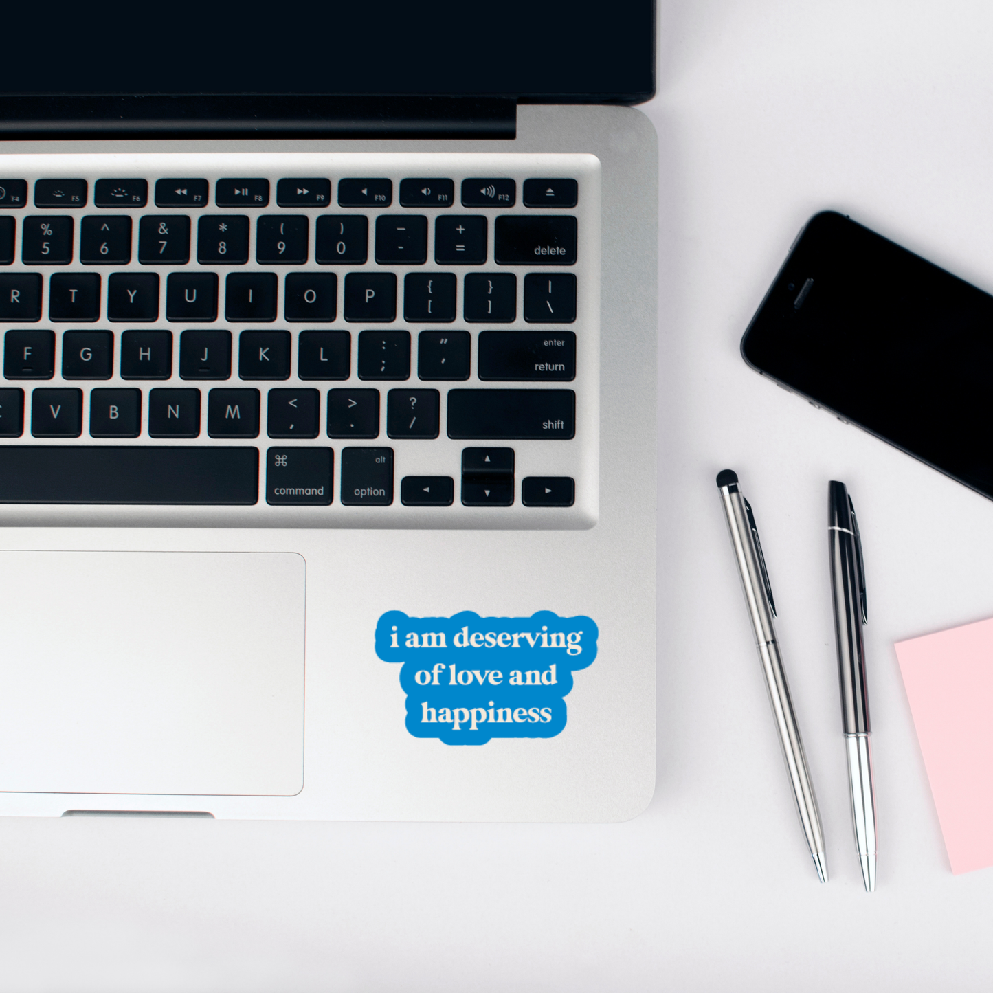 i am deserving of love and happiness sticker