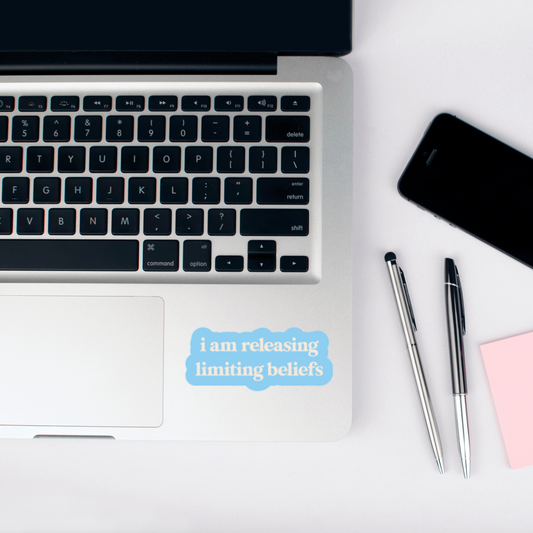 i am releasing limiting beliefs sticker