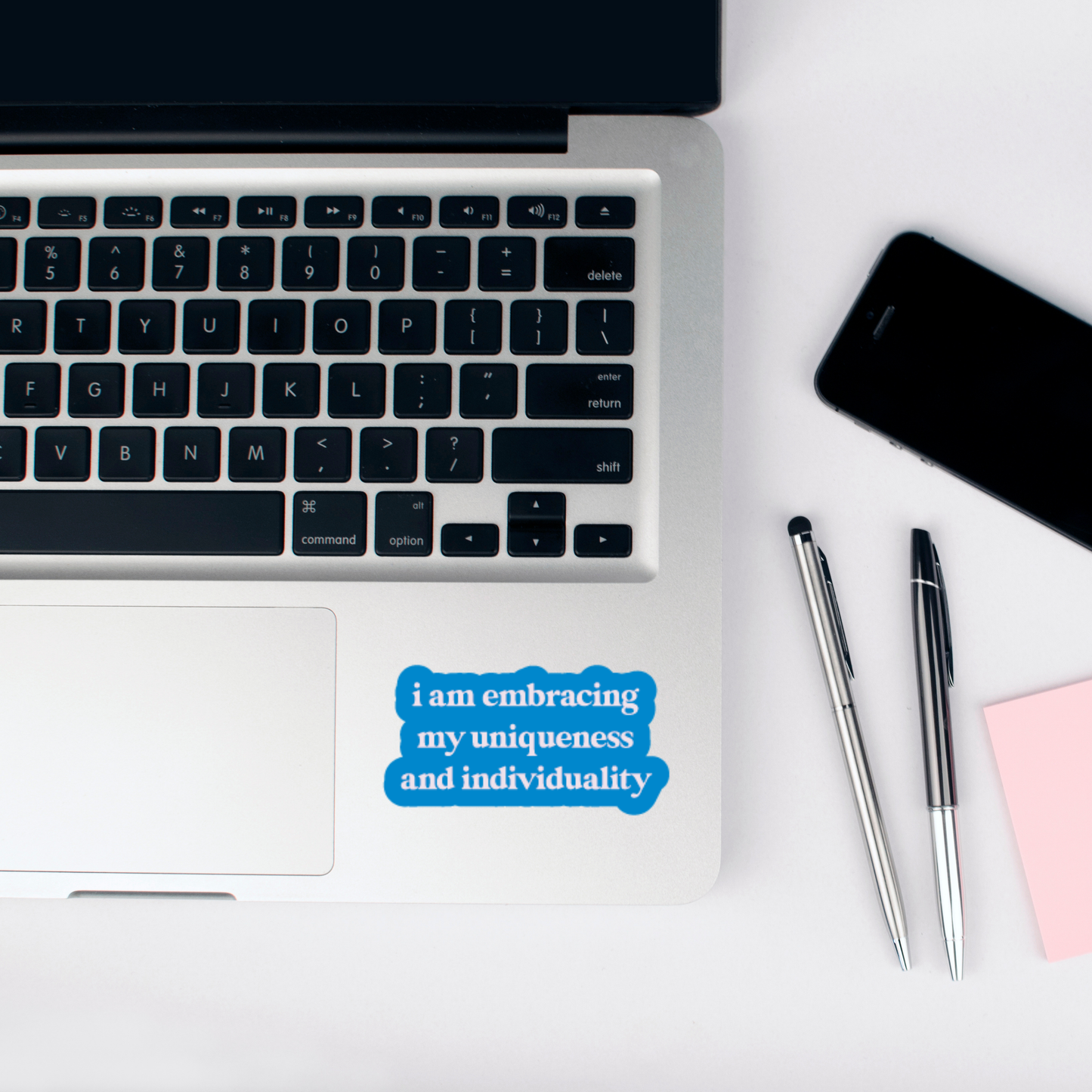 i am embracing my uniqueness and individuality sticker