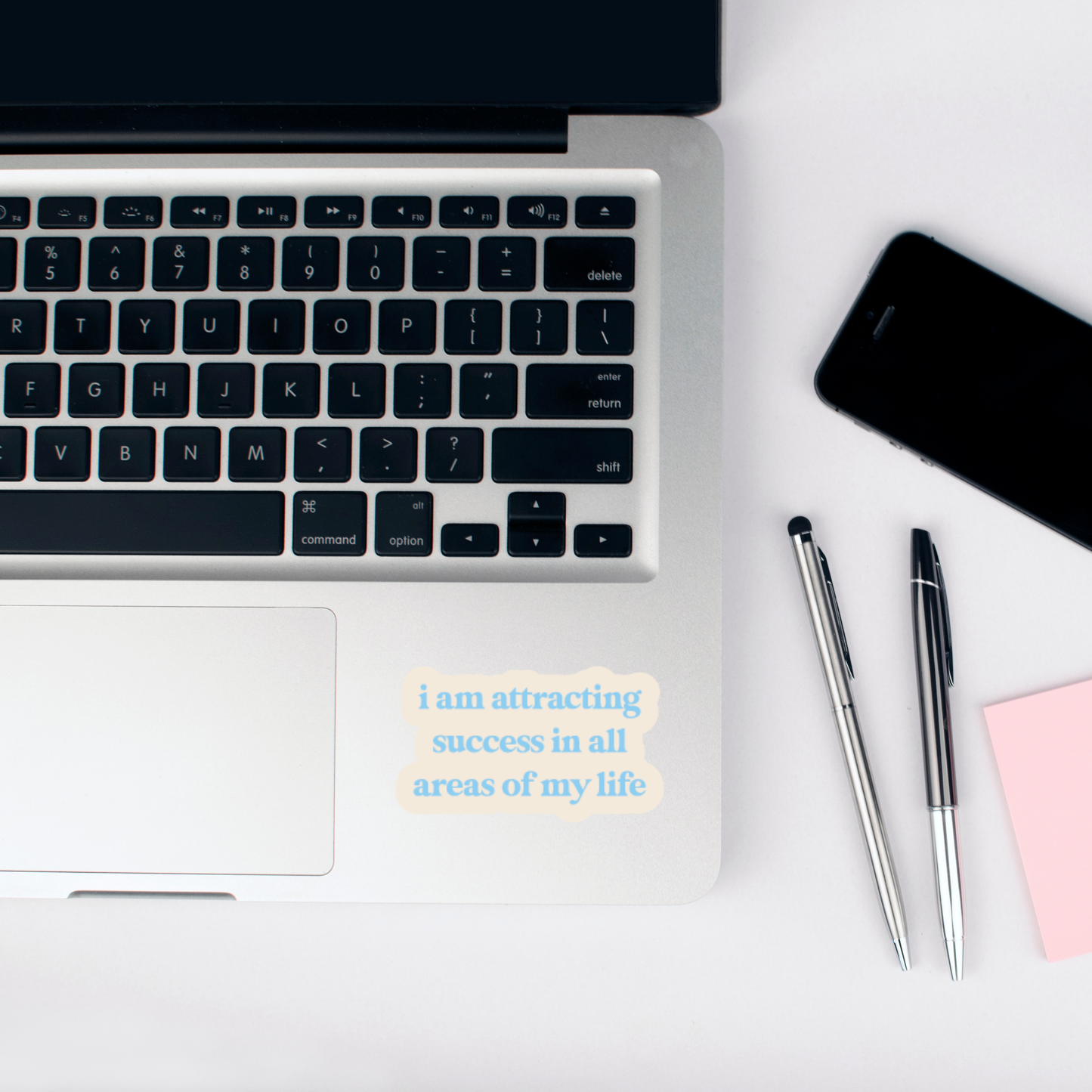 i am attracting success in all areas of my life sticker