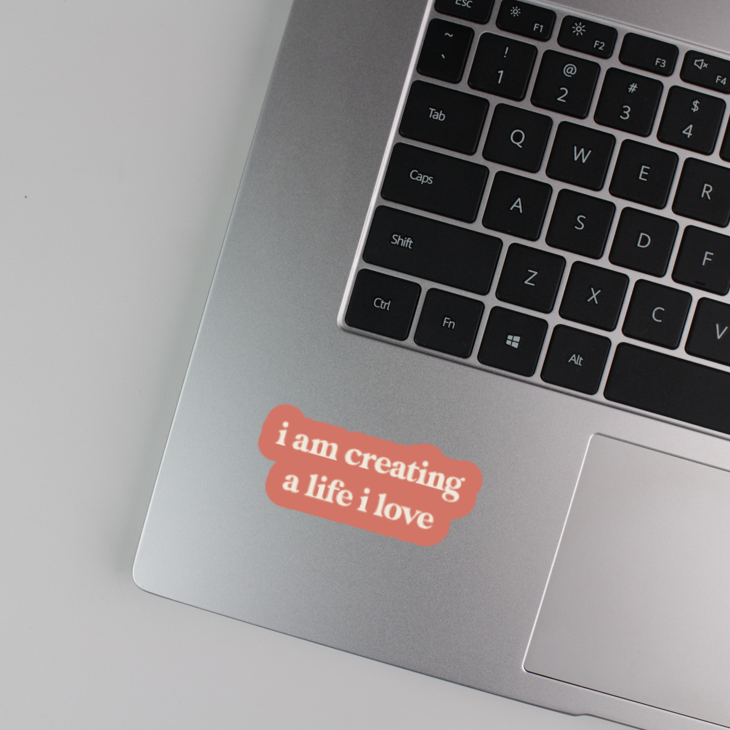 i am creating a life i love sticker