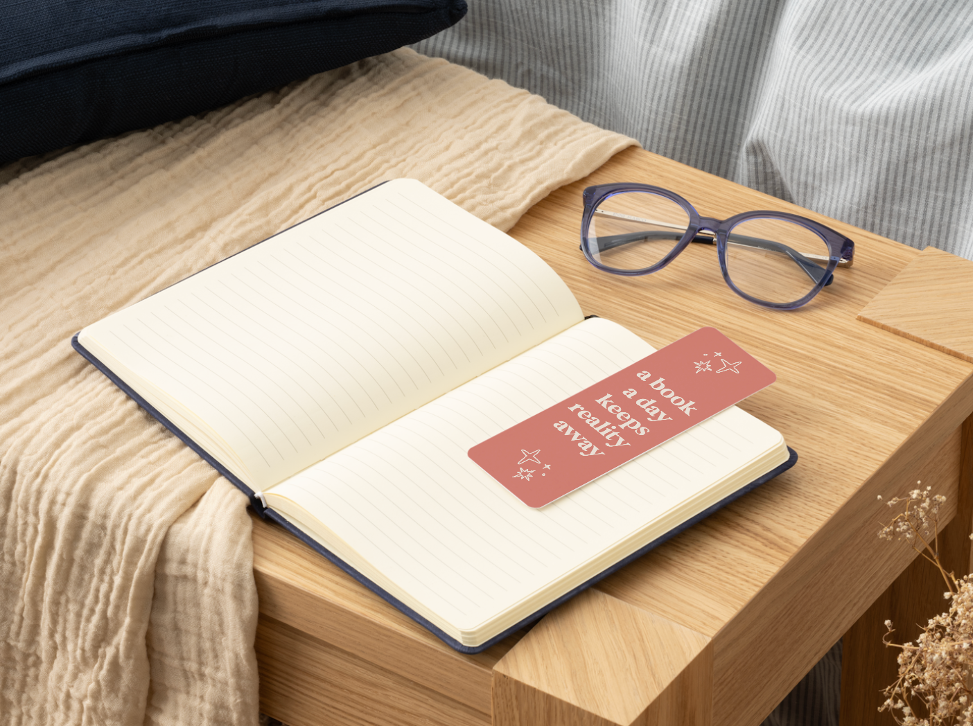 Bookmark A Book A Day Keeps Reality Away