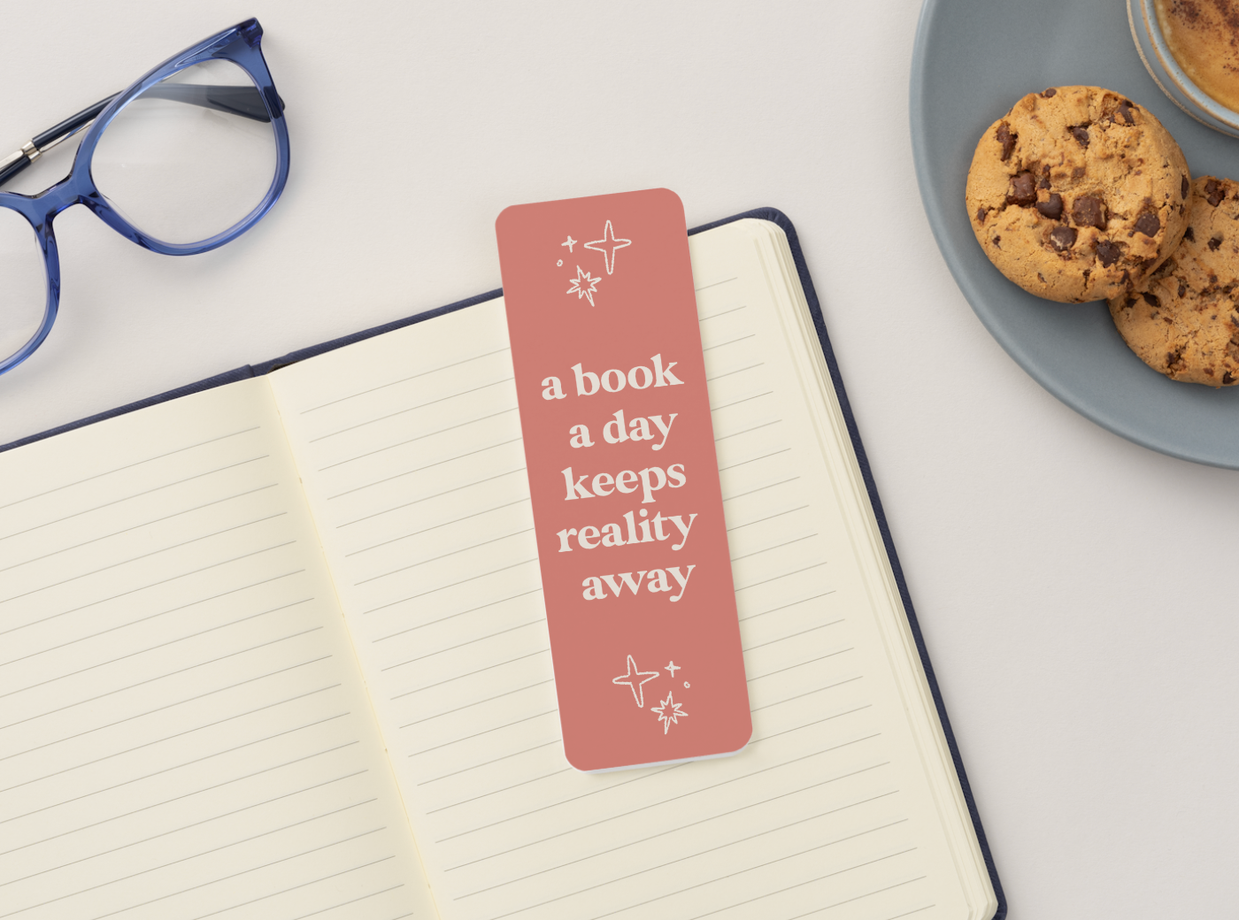 Bookmark A Book A Day Keeps Reality Away