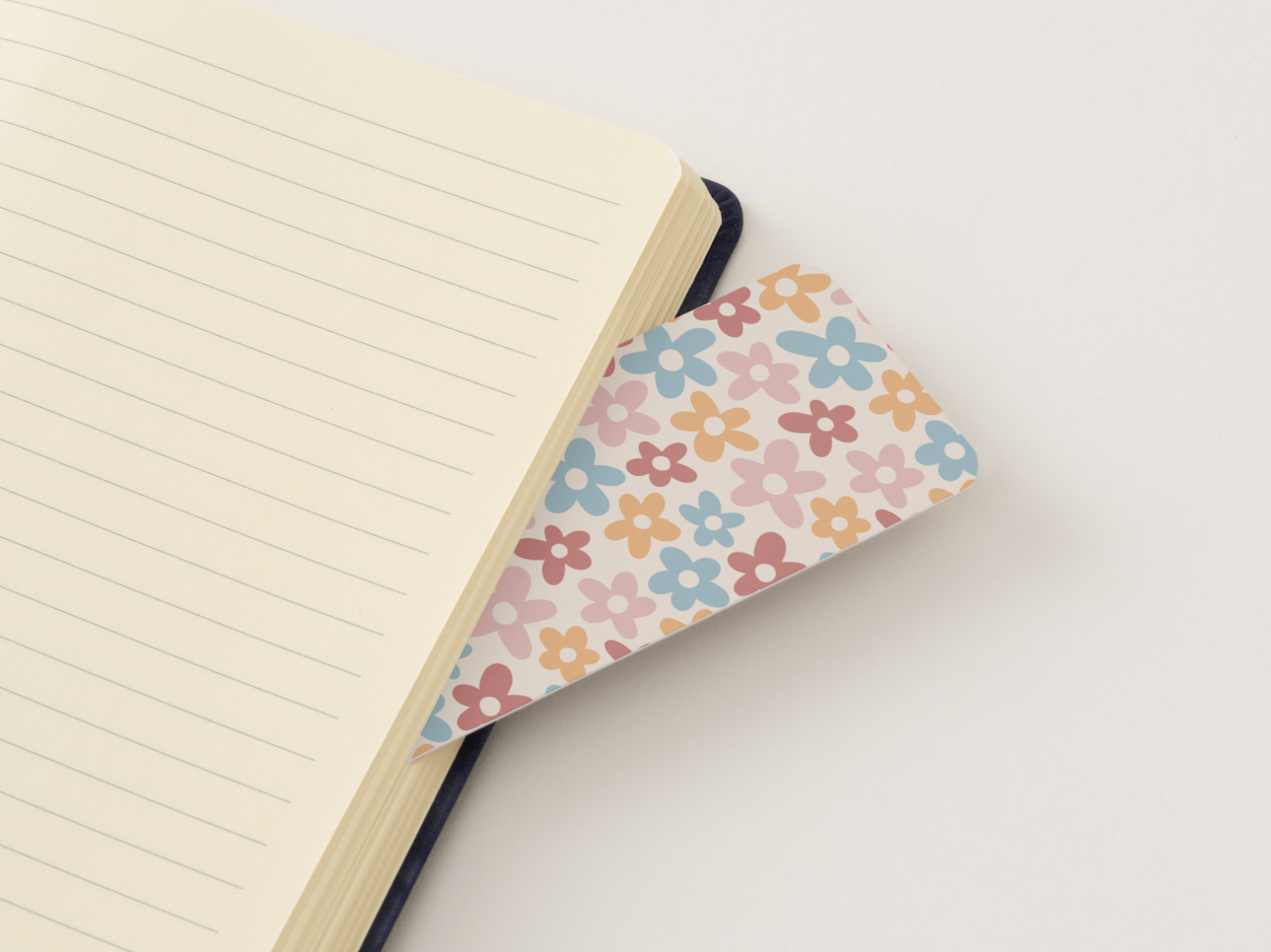 Bookmark Pastel Flowers
