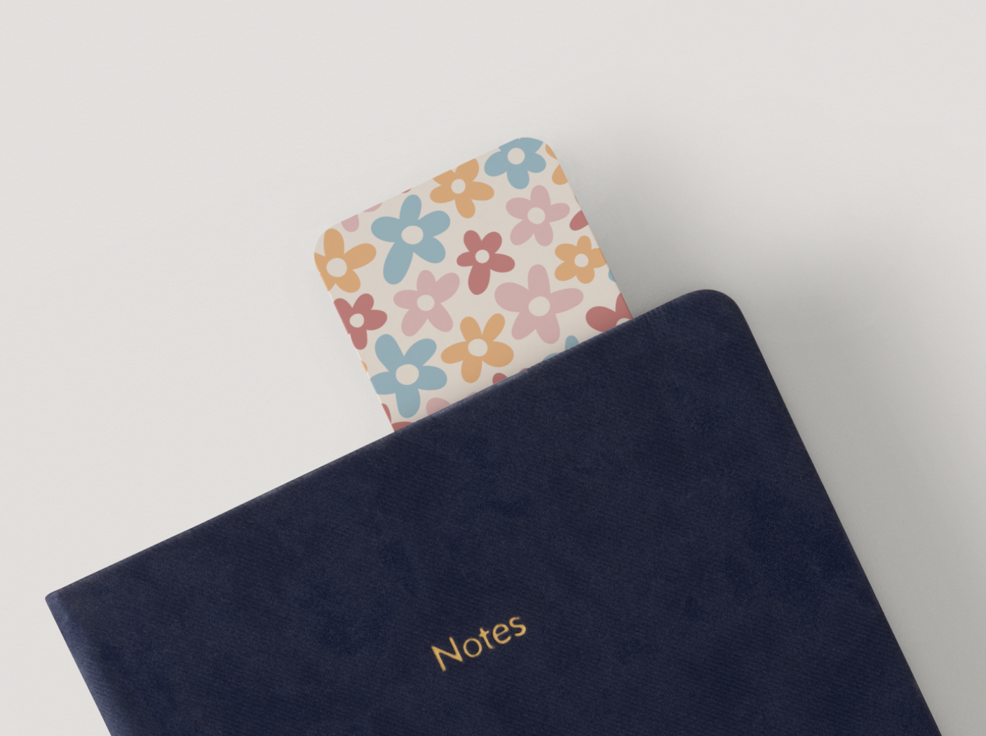 Bookmark Pastel Flowers