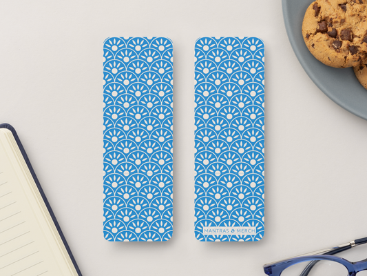 Bookmark Blue Floral
