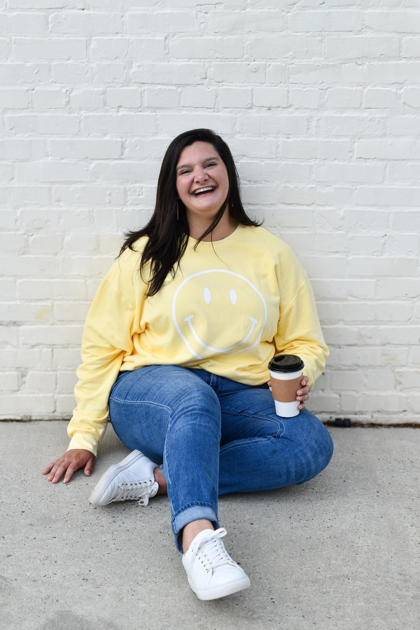 Smiley Face Sweatshirt